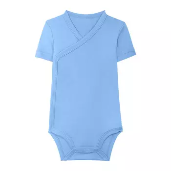 Боди с запахом (6-9м Голубой) LOLOCLO