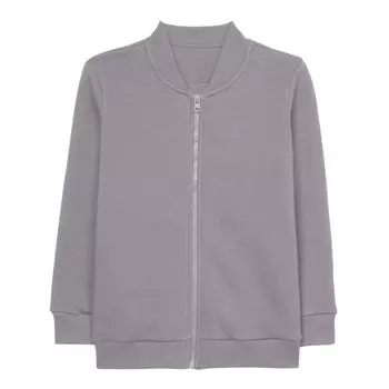 Бомбер из футера с начёсом (10-11 Пепельный) LOLOCLO