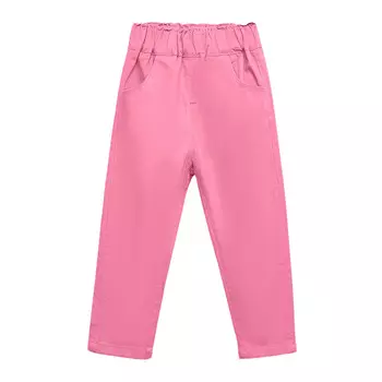 Брюки (джинсы цветные для малышей) (9-12м Розовый) LOLOCLO