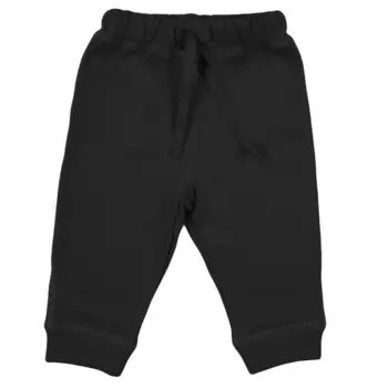 Джоггеры из футера (18-24м Черный) LOLOCLO