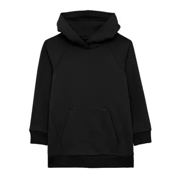 Худи оверсайз для подростков (teen XS-S Черный) LOLOCLO