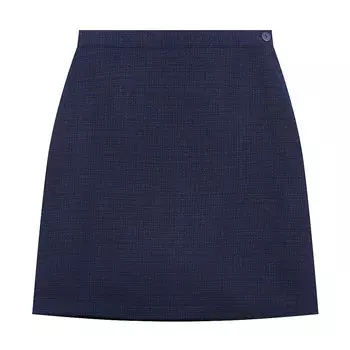 Юбка-трапеция (11 Темно-синий) LOLOCLO