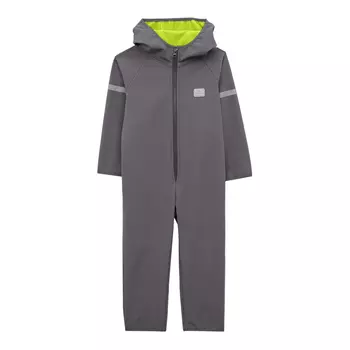 Комбинезон из софтшелла с капюшоном (7 Пепельный/Желтый неон) LOLOCLO