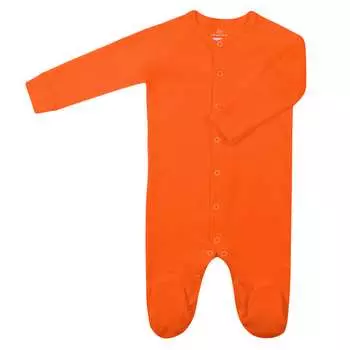 Комбинезон на кнопках (6-9м Оранжевый) LOLOCLO