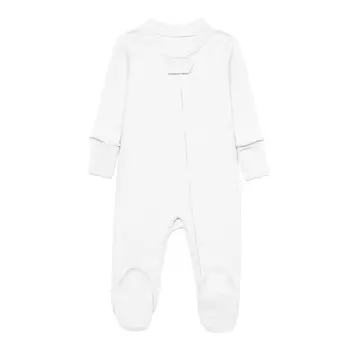 Комбинезон на молнии (1-2м Молочный) LOLOCLO