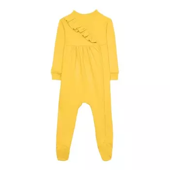 Комбинезон с оборкой (2-4м Желтый) LOLOCLO
