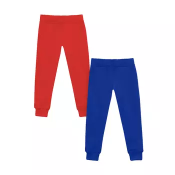 Комплект джоггеров (4 Васильковый/Красный) LOLOCLO