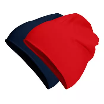 Комплект шапок (6-9 Красный/Темно-синий) LOLOCLO