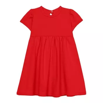 Платье базовое (18-24м Красный) LOLOCLO