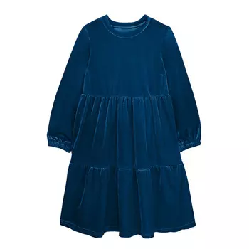 Платье с воланами (4-5 Темно-синий) LOLOCLO