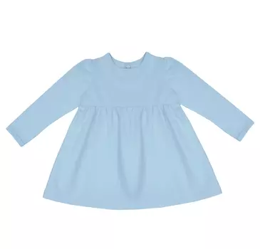 Платье с завышенной талией (9-12м Голубой) LOLOCLO