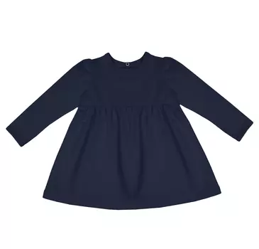 Платье с завышенной талией (9-12м Темно-синий) LOLOCLO