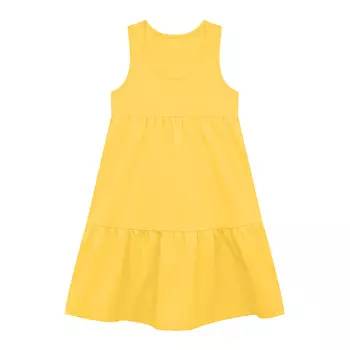 Платье-сарафан с воланами (4-5 Желтый) LOLOCLO