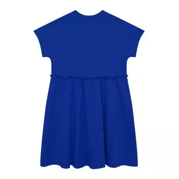 Платье со сборкой на талии (6-7 Васильковый) LOLOCLO