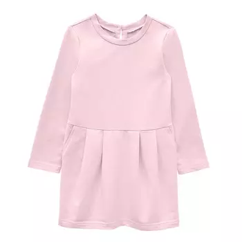 Платье со складками (10-11 Пудровый) LOLOCLO