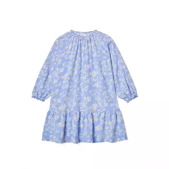 Платье в цветочек (Платье в цветочек (4-5 Голубой)) LOLOCLO