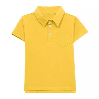 Поло с коротким рукавом (8-9 Желтый) LOLOCLO