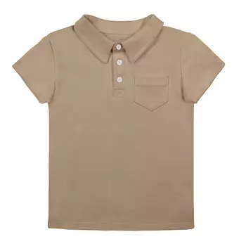 Поло с коротким рукавом для подростков (teen L Бежевый) LOLOCLO