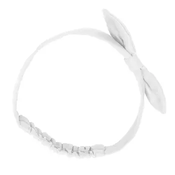 Повязка на голову (6-12м Белый) LOLOCLO