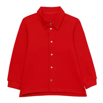 Рубашка из футера (4-5 Красный) LOLOCLO