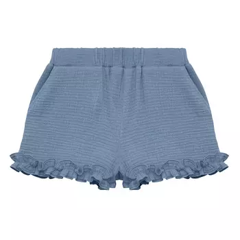 Шорты из муслина с рюшей (4-5 Деним) LOLOCLO