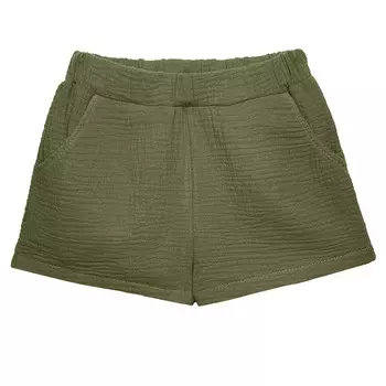 Шорты из муслина (укороченные) (12 Оливковый) LOLOCLO