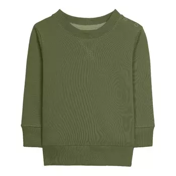 Свитшот с кнопками (4-6м Оливковый) LOLOCLO