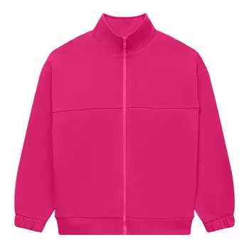 Толстовка со стойкой из футера 3-х нитки (2-3 Фуксия) LOLOCLO