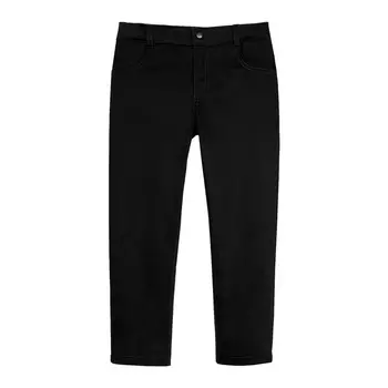 Твиловые брюки с флисовой подкладкой (4-5 Черный) LOLOCLO