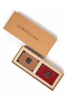 Аксессуар Corneliani Бежевый/Красный