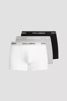Боксеры (Комплект 3 Шт) Dolce&Gabbana Из Коллекции Dna