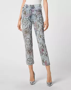 Джинсы Бойфренды Philipp Plein