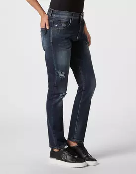 Джинсы Бойфренды Philipp Plein
