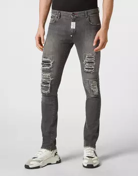Джинсы Прямые И Зауженные Philipp Plein