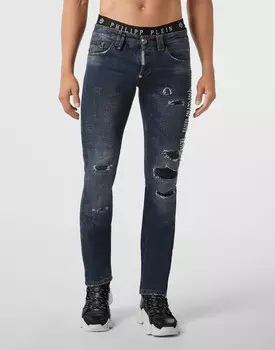 Джинсы Прямые Philipp Plein