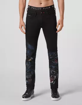 Джинсы Прямые Philipp Plein