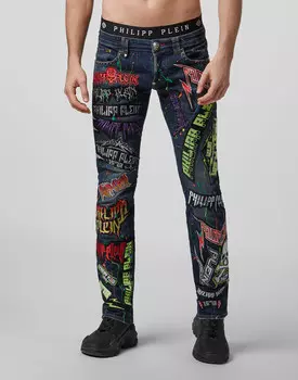 Джинсы Прямые Philipp Plein