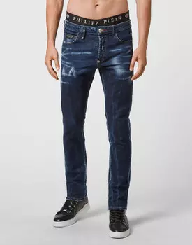 Джинсы Прямые Philipp Plein