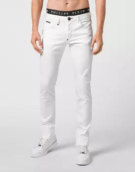 Джинсы Прямые Philipp Plein