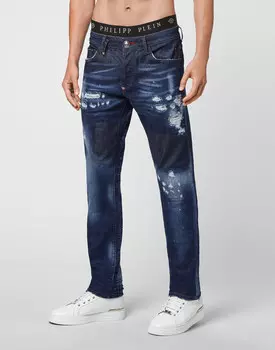 Джинсы Прямые Philipp Plein