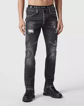 Джинсы Прямые Philipp Plein