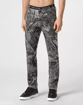 Джинсы Прямые Philipp Plein