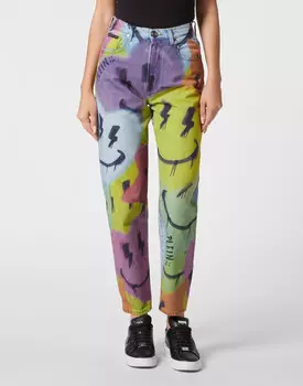 Джинсы Прямые Philipp Plein