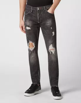 Джинсы Прямые Philipp Plein