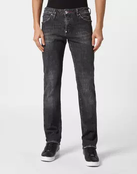 Джинсы Прямые Philipp Plein