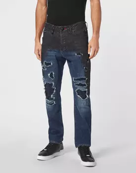 Джинсы Прямые Philipp Plein
