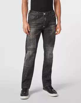 Джинсы Прямые Philipp Plein