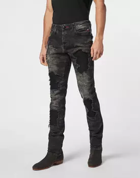 Джинсы Прямые Philipp Plein