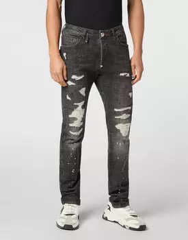Джинсы Прямые Philipp Plein