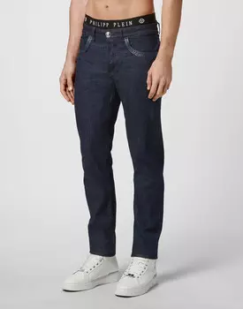 Джинсы Прямые Philipp Plein